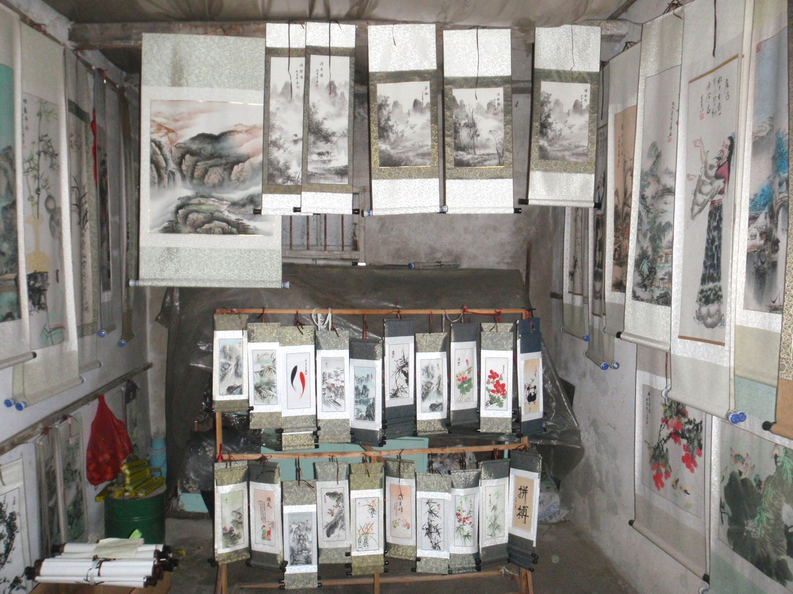 Silk Paint Art.